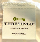 Euc Threshold King Fitted Sheet  White   78x 80 X 15   Oeko-tex 10