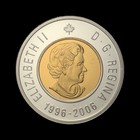 Canada  2006  2 Dollars  Silver - Qeii  Polar Bear  Gilt Toonie Frosted Proof 08