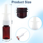 10pcs Nasal Spray Bottles  10ml Fine Mist Nasal Atomizer  Reusable Empty Sprayer