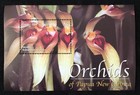 Papua New Guinea Png Orchids Flowers K7 Mnh Sheets X 10 Pap24