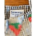 Vintage Samara Strawberry Gingham Jumper 4t