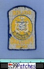 Portland  2 Patches Lot K-9 Old  Maine Police Patch Cheesecloth Sailboat Fish 8j