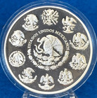 2008 Mexico 1 Oz  Silver Proof Libertad  999 Silver In Capsule