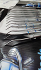 10x Hu-friedy Dp18l Locking Cotton   Dressing Dental Pliers  18l Serrated Tip