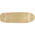 Moose Skateboards Old School 10  X 33  Natural Blank Skateboard Deck With Grip