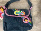 Vintage Dora The Explorer Boots Denim Purse For Kids Small Bag New 2008