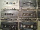 Lot Of 24 Vintage Cassette Tapes Pop Rock No Artwork Or Jewel Case Loose