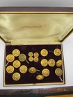 Vintage Wwii U s  Navy Buttons Hilborn Hamburger Inc  Viking Buttons Set Of 20