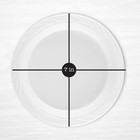 100 Count Disposable 7 Inch White Plastic Plates 100 7 Inch Plates