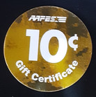 Midshipmen    6g10   Navy  10 Cents Aafes  Pogs From 2005 Printing   Very Fine