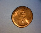 1980 Lincoln Cent      broad Strike    red copper    us Error Coin