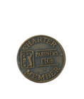 Vintage Pga Tour Partners Club Charter Member Token Coin Golf