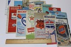 Vtg Road Map Assortment 1940s 50s 60s 70s  14 Pcs  Mobile Gulf Texaco Standard