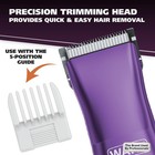 Wahl Pure Confidence Rechargeable Electric Trimmer  Shaver  4 2 Ounce  Purple