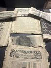 Group Of B Grade Harper   s Weekly Journal Of Civilization Mixed Dates 