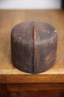 Vintage Antique Wooden Wood Hat Mold Millinery Hat Block Form 7 1 4