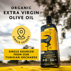 Organic Extra Virgin Olive Oil  34 Fl  Oz  Glass