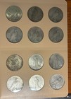 1921 - 1935 P D   S - Silver Peace Dollars Complete 24 Coin Set In Dansco Album 