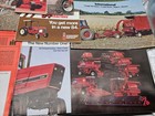 Lot Of Vintage International Harvester Brochure Tractors Brochures Mowers Etc