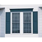 Builders Edge  Inc  040140055002 Raised Panel Vinyl Shutters