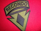 Us 5th Infantry Division Recondo Vietnam War Subdued Patch