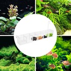 45 X 7 X 8cm 6-grid Acrylic Clear Aquarium Fish Tank External Hang Filter 