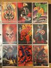 1993 Marvel Masterpieces Trading Cards Near Complete Base Set   1-90 Nm  Skybox