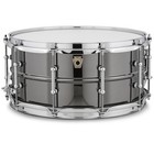 Ludwig Black Beauty Snare Drum With Tube Lugs And Skb Case