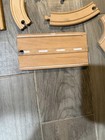Wooden Railway Tracks  Brio - Thomas Train Track Set Bulk Lot Of 40 Free Shippin