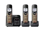 Panasonic Kx-tg833sk Bluetooth Link2cell Cordless Phone 3 Handsets Brand New