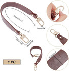 Genuine Leather Purse Strap  14 5  Short Bag Strap Replacement Cowhide Bag Handl
