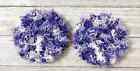 Handmade Crochet Kitchen Reusable Dish Scrubbies Sponge Jelly Purple 3 Inch 2pc
