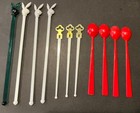 Lot Of Vintage Playboy Bunny 21 Club Cocktail Swizzle Sticks Stirrers Spoons