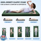 Cymula Memory Foam Camping Mattress Pad 3 Inch Thick Portable Floor Sleeping 