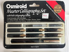 Osmiroid Calligraphy Pen Master   Basic Sets Lot Nibs Guide Vintage