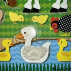 Melissa And Doug Touch And Feel Farm Animals Wooden Puzzle Handcrafted