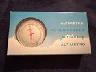 Vintage Gischard Altimeter 4932 With Leather Case Box And Papers