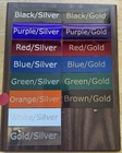 1    X 6    Silver Personalized Desk Name Plate  see All Pics 