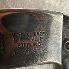 Vintage Keyston Bros Sterling Silver Western Belt Buckle 1 10 14k Horse  Sf 