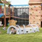 Kids Play Tunnel For Toddlers 3-6 Years Crawl And Climb  Brown