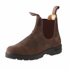 New Blundstone Style 585 Rustic Brown Leather Boots For  Men