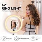 Tygot 14 Inch Led Ring Light For Phone  Camera  Youtube  Video Shoot  Live