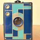 Vintage Eastman Kodak Brownie Beau Brownie Doublet Lens Box Camera