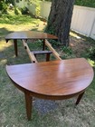 Round Dining Table 54  Solid Mahogany Antique Hepplewhite Free Delivery