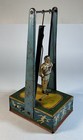 Vintage Wyandotte Man On The Flying Trapeze Mechanical Tin Metal Toy Not Working