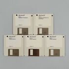 Apple Macintosh 5 Disk Printer Software Set Vtg 1991 Stylewriter Laserwriter