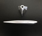 Spacex Rocket Pen Rare Offical Collectible Silver Space Ship Fun Unique