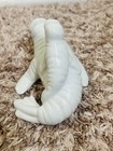 Adorable White Ceramic Mother And Baby Walrus Figurine Got