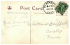 1908 I  Grollman Merry Widow Hat Victorian Lady Poem Antique Rppc B1