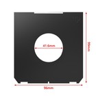 Center Hole Lens Board Copal  1 Linhof Wista Shen Hao Chamonix Ebony Tachihara